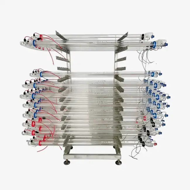 How does a W series CO2 laser tube compare to other laser technologies?